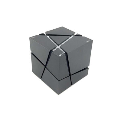 Parlante Portátil Cubo con Luces LED