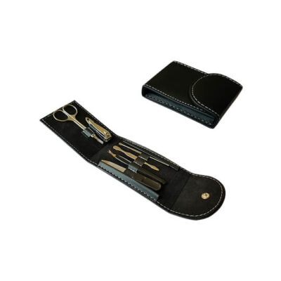 Set de Manicura en Estuche Simil Cuero