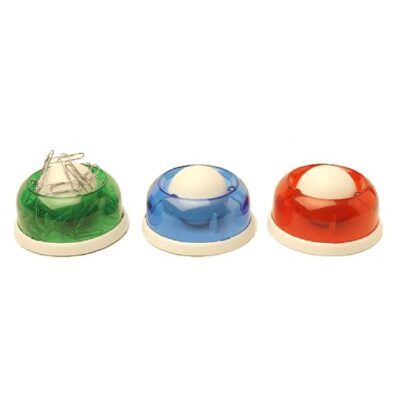 Porta Clips Circular con Dispenser