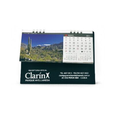Almanaque de PVC de 12 Hojas Plegables